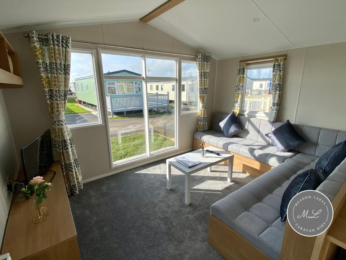 Palm Grove 181- Golden Palm - Pet Friendly, Wifi, Central Heating, Bed Linen - Meadow Lakes Caravan & Lodge Hire Chapel Saint Leonards Exteriér fotografie